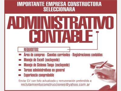  Se busca Administrativo Contable 